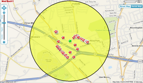Radius Search