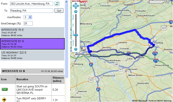 Alternate Route #1
